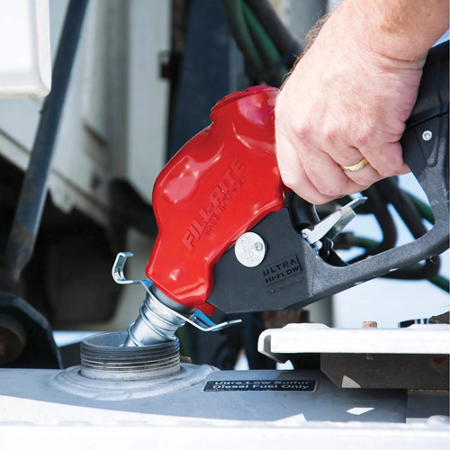 Pistolet automatique rouge &agrave; tr&egrave;s haut d&eacute;bit pour diesel NRZ Safety Inc.