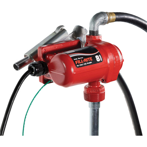 12V DC Fuel Transfer Pump with Nozzle NRZ Safety Inc.