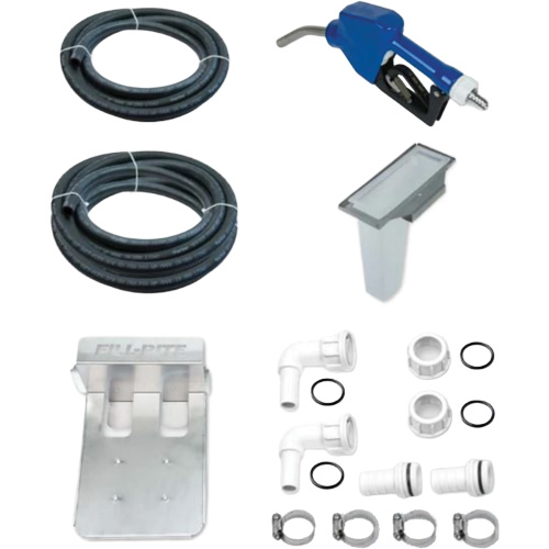 Pompe de transfert de fluide d'&eacute;chappement diesel (DEF) 115 V CA avec support pour cuve GRV et pistolet NRZ Safety Inc.