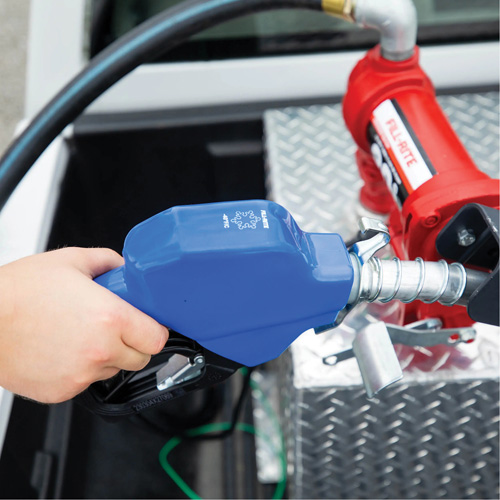 Pistolet automatique temps froid bleu pour diesel NRZ Safety Inc.