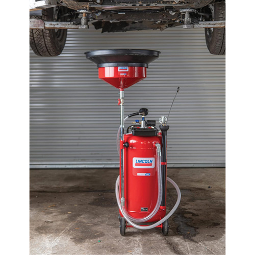 Drain pour liquides us&eacute;s & &eacute;vacuateur NRZ Safety Inc.