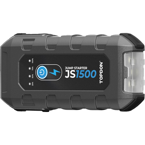 D&eacute;marreur d'appoint, survolteur, banque d'alimentation et lampe de poche JumpSurge1500 NRZ Safety Inc.
