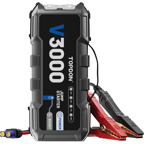 Survolteur, banque d'alimentation et lampe de poche V3000 NRZ Safety Inc.