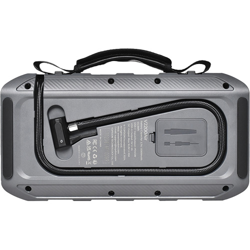 V2200Air 2-en-1: d&eacute;marreur de secours de 1200 A de pointe et gonfleur de pneus NRZ Safety Inc.