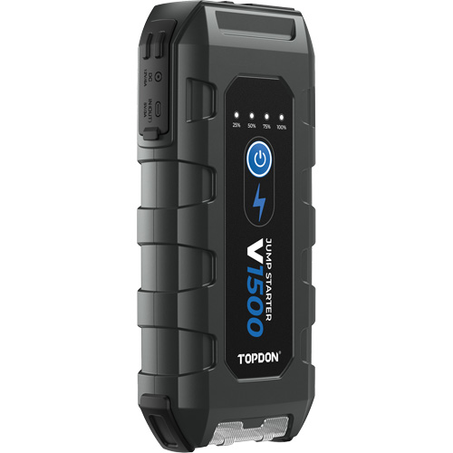 D&eacute;marreur d'appoint, survolteur, banque d'alimentation et lampe de poche V1500 NRZ Safety Inc.
