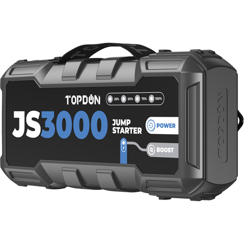 Survolteur, banque d'alimentation et lampe de poche JumpSurge3000 NRZ Safety Inc.