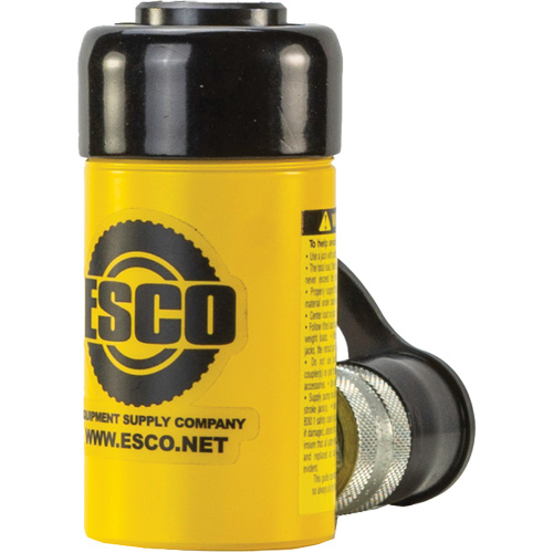 Single-Acting Cylinder Hydraulic Ram, 2.13" Stroke, 10 Ton(s) Capacity, 10000 PSI NRZ Safety Inc.
