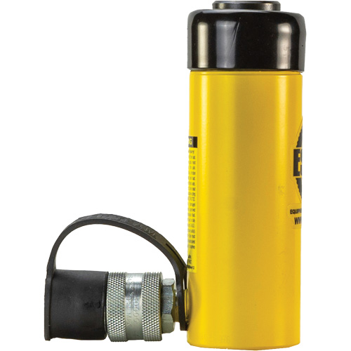 Single-Acting Cylinder Hydraulic Ram, 4.13" Stroke, 10 Ton(s) Capacity, 10000 PSI NRZ Safety Inc.
