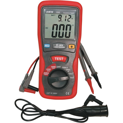Testeur disolement pour v&eacute;hicules &eacute;lectriques et hybrides NRZ Safety Inc.