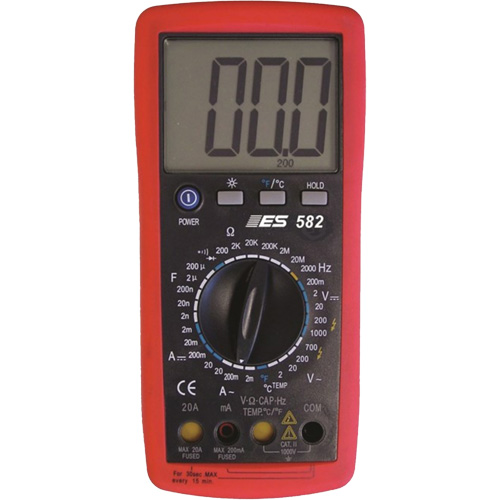 Multim&egrave;tre num&eacute;rique de luxe avec obturateurs pour amp&egrave;res NRZ Safety Inc.