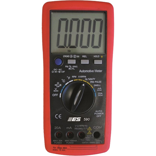 Multim&egrave;tre num&eacute;rique professionnel pour automobile avec &eacute;tui NRZ Safety Inc.