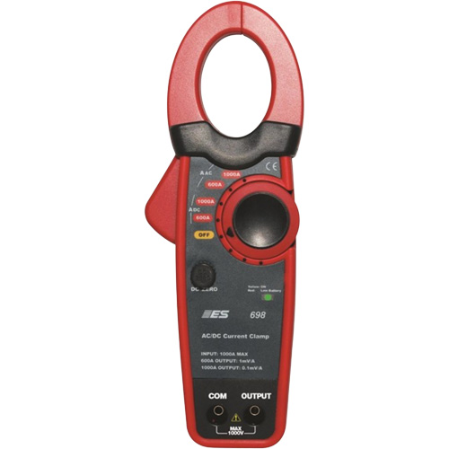 Sonde de courant haute intensit&eacute; AC/DC de 1000 amp&egrave;res NRZ Safety Inc.