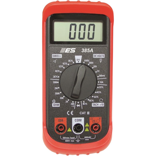Analyseur num&eacute;rique de moteur/multim&egrave;tre avec &eacute;tui de protection NRZ Safety Inc.