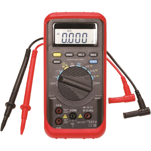 Multim&egrave;tre num&eacute;rique &agrave; s&eacute;lection automatique de gamme avec &eacute;tui NRZ Safety Inc.