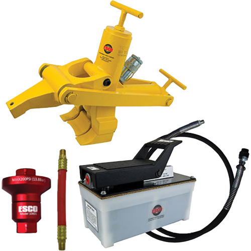 Trousse de d&eacute;monte-talons Combi avec pompe &agrave; air hydraulique de 2,5 pintes NRZ Safety Inc.