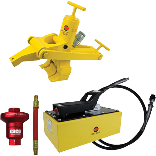 Trousse de d&eacute;monte-talons Combi avec pompe &agrave; air hydraulique de 5 pintes NRZ Safety Inc.