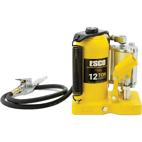 Pro Series Bottle Jack, 12 Ton(s), Air Hydraulic, 18-1/2" Raised Height NRZ Safety Inc.