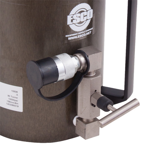 Safety Jack, Locking Collar, 100 tons Capacity, 13-37/100" - 19-3/5" H NRZ Safety Inc.