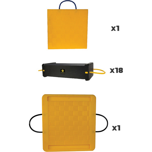 20-Piece CribLok Composite Cribbing System Kit NRZ Safety Inc.