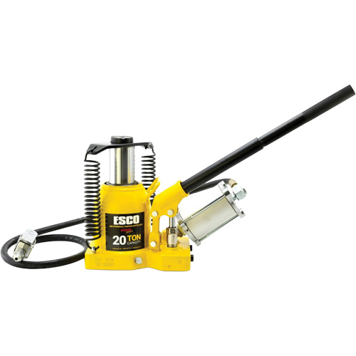 Cric bouteille de s&eacute;rie Pro "Shorty", 20 tonne(s), Air comprim&eacute;/hydraulique, 12-5/8" Hauteur &eacute;lev&eacute;e NRZ Safety Inc.
