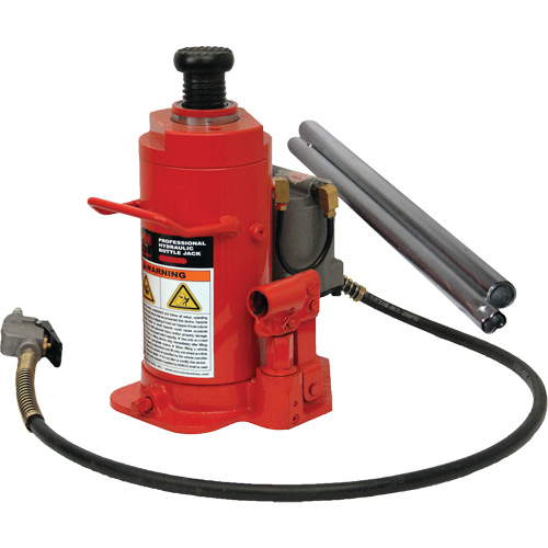 Standard Height Bottle Jack, 12 Ton(s), Air Hydraulic, 19-3/4" Raised Height NRZ Safety Inc.