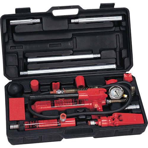Trousse de r&eacute;paration pour collision et entretien, capacit&eacute; 4 tonnes, avec adaptateurs forg&eacute;s NRZ Safety Inc.