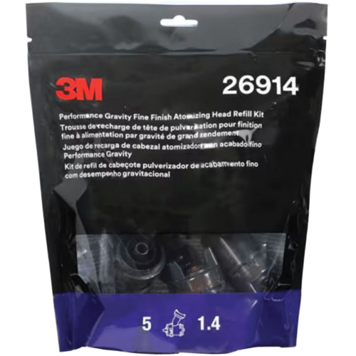 Performance Gravity Fine Finish Atomizing Head - Orange NRZ Safety Inc.