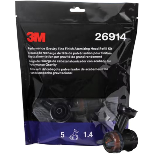 Performance Gravity Fine Finish Atomizing Head - Orange NRZ Safety Inc.