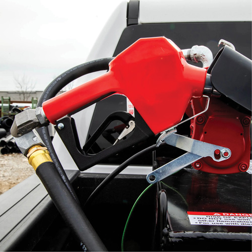 Pistolet de distribution automatique rouge pour essence NRZ Safety Inc.