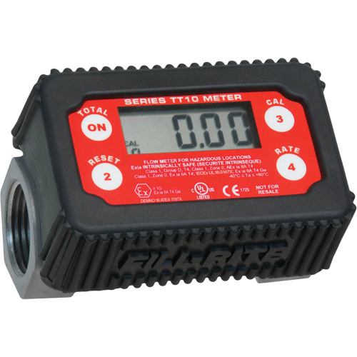 2-35 GPM 4-Digit Digital Fuel Transfer Meter NRZ Safety Inc.