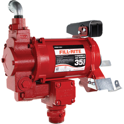 Pompe de transfert de carburant 115/230 V c. a. NRZ Safety Inc.