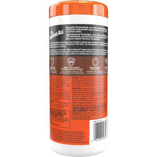 Lingettes nettoyantes et traitement pour cuir Extreme Shield + c&eacute;ramique NRZ Safety Inc.