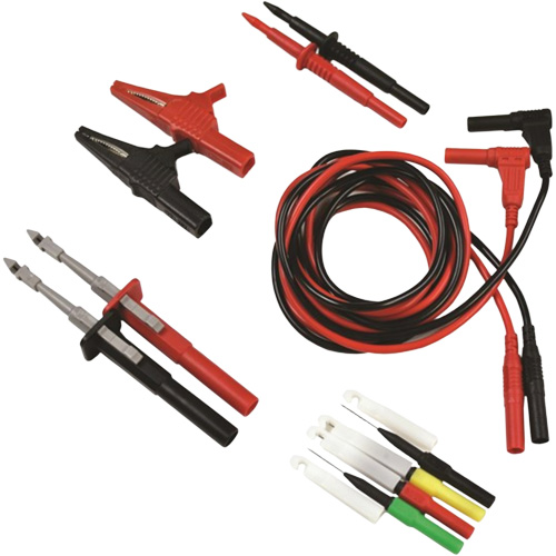 Ensemble de fils d'essai automobile Pro avec sondes d'essai de premi&egrave;re qualit&eacute; NRZ Safety Inc.