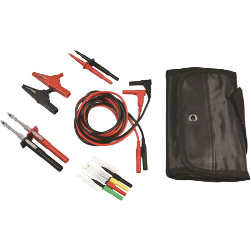 Ensemble de fils d'essai automobile Pro avec sondes d'essai de premi&egrave;re qualit&eacute; NRZ Safety Inc.