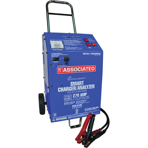 Chargeur de batterie, analyseur & alimentation avec fonction de sauvegarde m&eacute;moire NRZ Safety Inc.