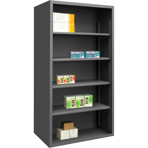&eacute;tag&egrave;re robuste, Acier, Boulonn&eacute;, Capacit&eacute; 850 lb, 48" la x 72" h x 18" p NRZ Safety Inc.