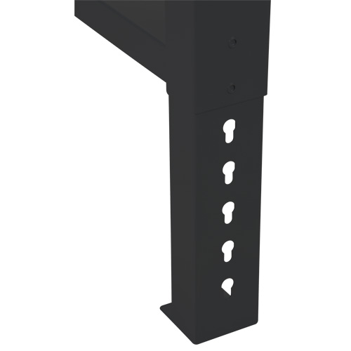 Industrial Duty Leg for Workbench, Steel, 30" D x 34" H, Single NRZ Safety Inc.