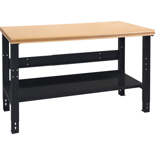 Industrial Duty Workbench, 60" W x 24" D x 34" H, 1000 lbs. Capacity NRZ Safety Inc.