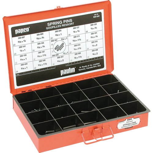 Assortiments de goupilles ressort fendues NRZ Safety Inc.