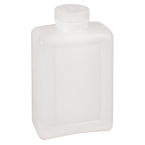 Easy-Grip Space-Saver Bottles, Rectangular, 64 oz., Plastic NRZ Safety Inc.