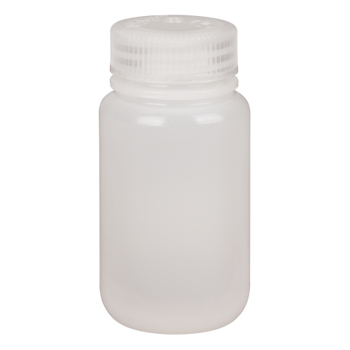 Bouteilles &agrave; large ouverture, Ronde, 4 oz, Plastique NRZ Safety Inc.