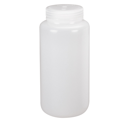 Bouteilles &agrave; large ouverture, Ronde, 8 oz, Plastique NRZ Safety Inc.