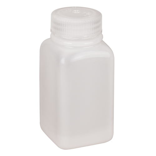 Easy-Grip Space-Saver Bottles, Square, 6 oz., Plastic NRZ Safety Inc.