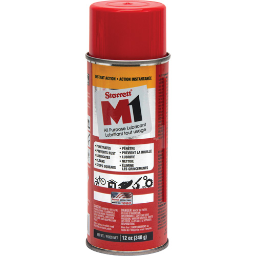 Huile M1, 12 oz, Canette a&eacute;rosol NRZ Safety Inc.