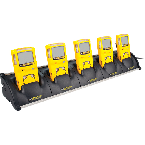 BW GasAlertMicroClip XT Multi-Gas Detectors -Five Unit Cradle Charger NRZ Safety Inc.