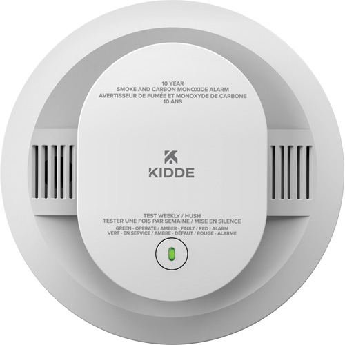 Combination Smoke & Carbon Monoxide Alarm, Battery Operated NRZ Safety Inc.