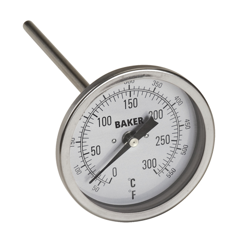 Thermom&egrave;tres bilames, Contact, Analogique, 50-550°F (0-260°C) NRZ Safety Inc.
