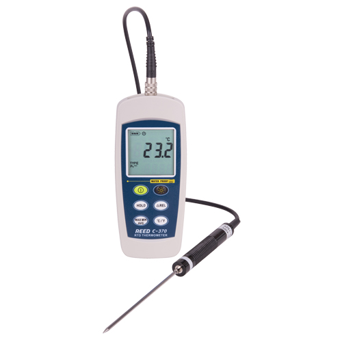 RTD Thermometer with ISO Certificate, Contact, Digital, -148-572°F (-100-300°C) NRZ Safety Inc.