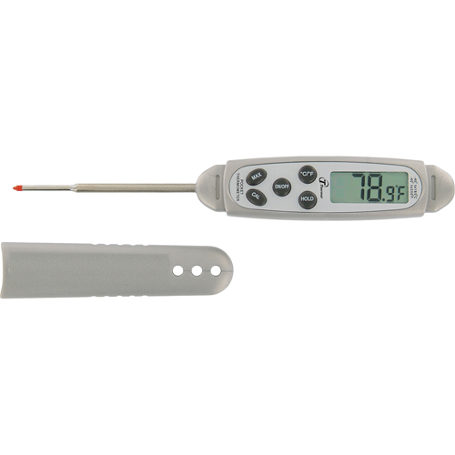 Thermom&egrave;tre &agrave; tige &agrave; l'&eacute;preuve de l'eau, Contact, Num&eacute;rique, -40,0-450,0°F (-40,0-230,0°C) NRZ Safety Inc.
