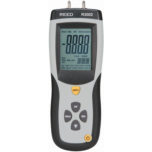 Manometer with ISO Certificate, Digital NRZ Safety Inc.